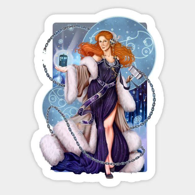 Donna Noble Sticker by AnnaSassi